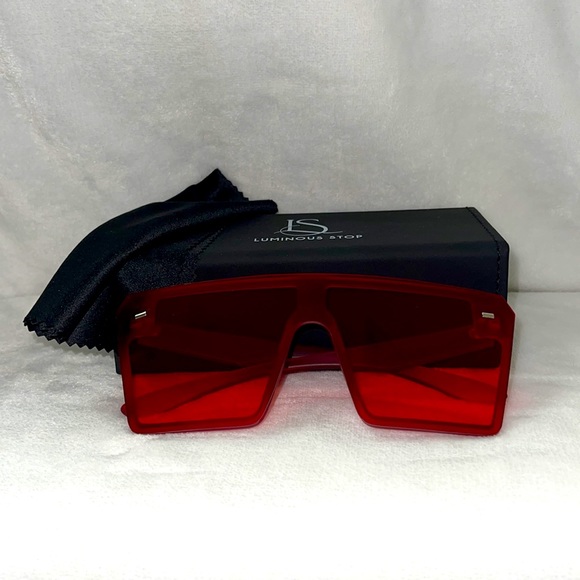 See description- Red Sunglasses set (Fire) - Picture 4 of 4